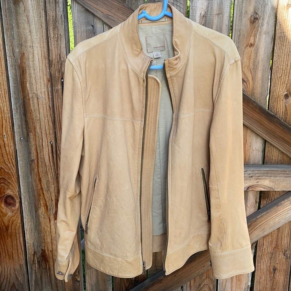 Banana Republic Heritage Leather Jacket